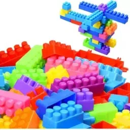 pureey 54PCS BUILDING BLOCKS MIND SHARPENING,NON TOXIC/NON HARMFUL LEARNING TOY image 2