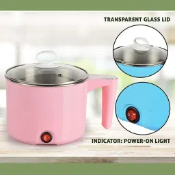 Electric Skillet Noodles Rice Cooker Thermal Insulation Cooking Pot 003 Egg Cooker, Egg Boiler, Travel Cooker, Rice Cooker-picture-18