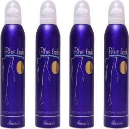 BLUE LADY PACK OF 4 Deodorant Spray-For Women-10