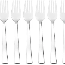 6 Pieces Fork Length 16.5cm 1.7 mm Thickness Stainless Steel Baby Fork Set-image-55
