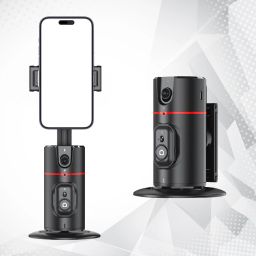 ASTOUND P Series AI 360° Auto Face Tracking Smart Shoot Robot-Black 3 Axis Gimbal for Mobile-image-70