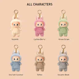 feelhigh Labubu Doll Original Soft Plush Toy with Signature Mischievous Smile - 17 cm image 2