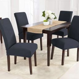 Polycotton Plain 1 Seater Chair Cover-image-20