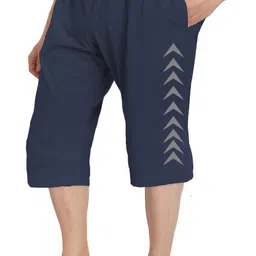 west gate clothing Solid Men Three Fourths-picture-1