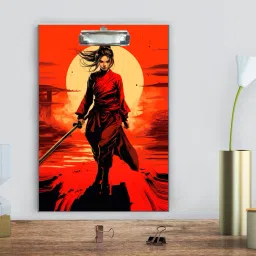 Kung Fu Girl Digital reprint examination pad school collage Size 14x10 inch-image-28