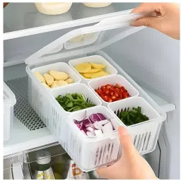 Plastic Fridge Container - 2500 ml-image-98