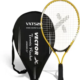 VXT-520-21-YLW-3/4 Yellow Strung Tennis Racquet-image-4