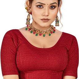 Round Neck Women Blouse-image-37