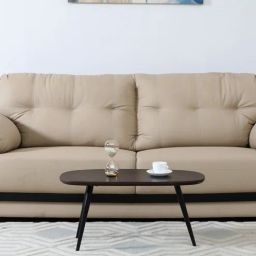 woodsworth from pepperfry Byron Solid Wood Coffee Table In Dark Walnut Finish-picture-27