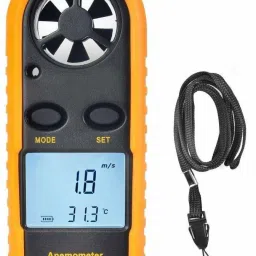 Anemometer, Digital LCD Wind Speed Meter portable Digital Anemometer-18