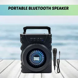 FRONY 301 (PORTABLE BLUETOOTH SPEAKER) with Karaoke Mic, 6Hrs Playtime JW5 5 W Bluetooth Laptop/Desktop Speaker-17