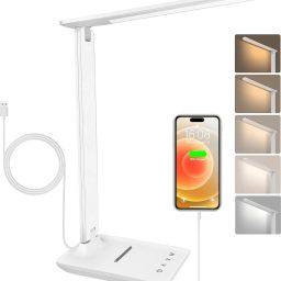 Minimalist Industrial Style LED Desk Lamp 3 Color Night Light USB Rechargeable Table Lamp-image-13