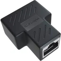 TERABYTE RJ45 Splitter Adapter 1Female to 2Dual Female Port CAT5/CAT6 Ethernet Connector Lan Adapter-16