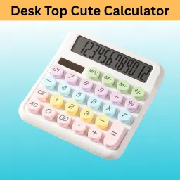 Desktop Calculator, 12-Digit Large LCD and Large Buttons for Office, Homes Y171 Basic Calculator-image-72