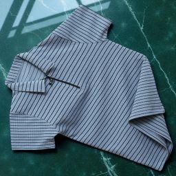 Men Striped Polo Neck Polycotton Multicolor T-Shirt-image-67
