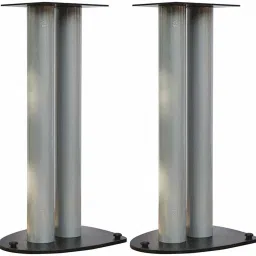 Alzarsi Universal Double Column Floor Speaker Stands Set Of 2 Laptop Stand image 2