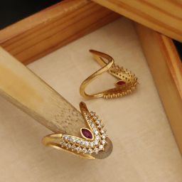 VANKI RING FOR Brass Gold Plated Ring-image-81