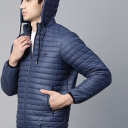 roadster Men Solid Padded Jacket-picture-25