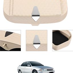 Beige Sunglass Protective Holder For Car Dashboard Universal 173 White Car Sunglass Clip Holder-image-139