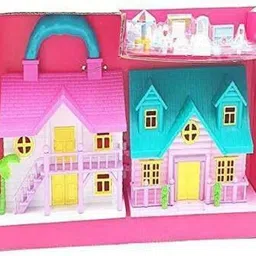 snm97 Dream Funny House Play Set Doll House Set for Boys and Girls-picture-1