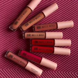 Red & Nude Lipstick Combo – 8 Matte Minis for Bridal & Daily Wear-35