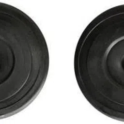 6 kg (3 kg * 2) PVC Plates Black Weight Plate (6 kg) Home Gym Combo-22