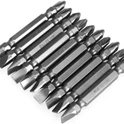 kshivi SB01 Screwdriver Bits 10 Pcs Screwdriver PH2 Bit Set Plus Minus (+)(-) Screwdriver Bit Set image 4
