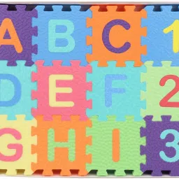 By Supreme Kids Puzzle Play Mats English Alphabets & 1 to 10 Numbers-image-39