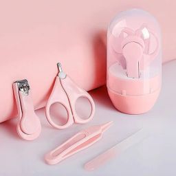 Baby Nail Clipper, Scissor, Tweezer and Nail Cleaning Sets Kit-image-12