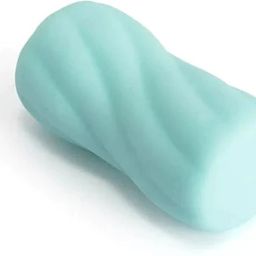 Blue Sleeve Stroker for Men, Waterproof, Soft Ribbed Massager-image-14