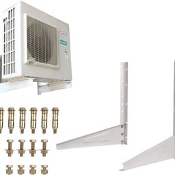 GI Metal Air-Conditioner Compressor Stand (Iron) 0.8 Ton to 2.0 Ton Shelf Bracket-image-81