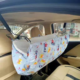 abbu Car Cradle Hammock for 0 to 2 Year Baby | Portable with Adjustable Belt image 2