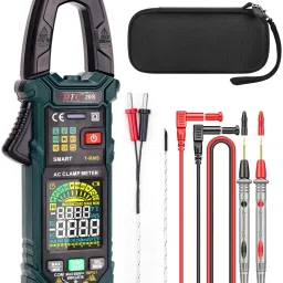 HTC 20S 600 AC Smart Digital Clamp Meter T-RMS 6000 Counts Measure AC/DC Voltage Digital Multimeter-image-32