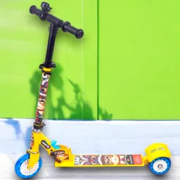kids kick scooter for girls & boys for 2-8 years maxweight-90kgs with brakes-picture-22