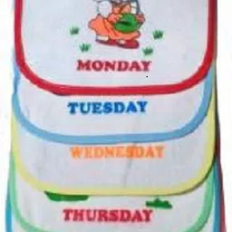 little monkeys Beautiful DESIGNED AND Printed 7 Days Baby Bib FOR YOUR BABY DAILY NEED-picture-19