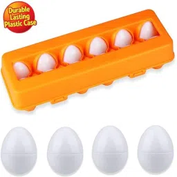 kamsons Puzzle with Eggs for Color & Shape Recognition for Kids image 2