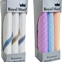 Royal Mart WB and tara color Q6 ["Multicolor"] Handkerchief-image-7
