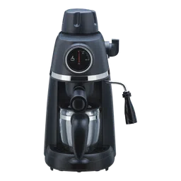 morphy richards Europa 800 Watt 4 Cups Automatic Espresso Coffee Maker with Detachable Drip Tray (Black)-picture-16