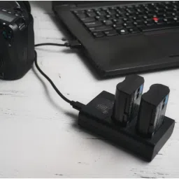 Camstuffs LP-E17 Dual Fast Type 'c' USB camera charger with LCD Display for Canon Camera Battery Charger image 5