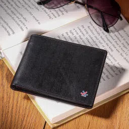 Men Black Genuine Leather Wallet - Regular Size-picture-11