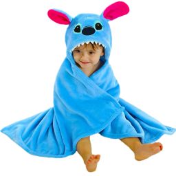 Solid Single Hooded Baby Blanket forAC Room-image-23