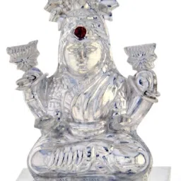 Goddess Laxmi Silver Idol Decorative Showpiece - 4.9 cm-image-84