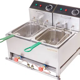 8 Liter Double Pan Electric with GasDeep Fryer for Restaurant 16 L Electric Deep Fryer-image-66