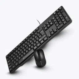 ZEBRONICS Zeb Judwaa 850 Keyboard And Mouse Wired USB Standard Desktop Keyboard Compatible with Desktop, Laptop, Mac image 2