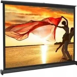 EMERGING SOLUTIONS Map Type Projector Screen 5x7 Feet Projector Screen (Width 152.4 cm x 213.36 cm Height) image 2