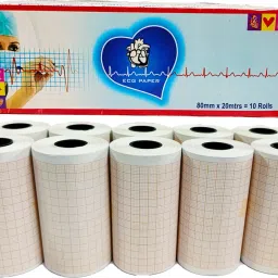 ECG Paper Roll Ruled 80mm x 20m 80 gsm Thermal Paper-picture-24