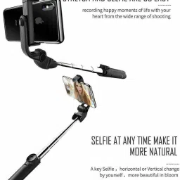 Glatoxi Selfie Sticks with Wireless Remote and Tripod Stand, 3-in-1 Multifunctional Tripod image 2