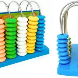 giftsrus Abacus Junior for Kids -Count, Add & Subtract with Colourful Beads-5 Rods image 2