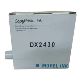 MOREL DX 2430 COPYPRINT COMPATIBLE INK FOR USE IN GESTETNER DUBLICATOR COLOR CYAN Cyan Ink Cartridge-image-57