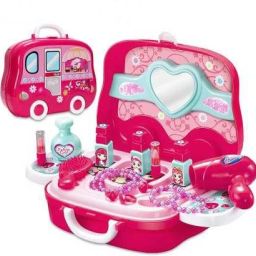 Kids Makeup Kit Pretend Play Cosmetic Set For Girls-picture-10